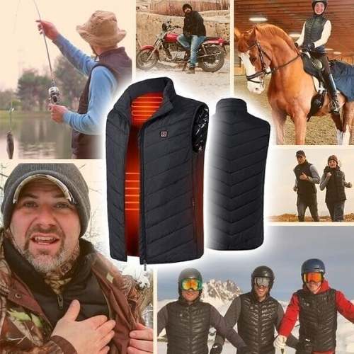 New Unisex Warming Heated Vest FREE SHIPPING