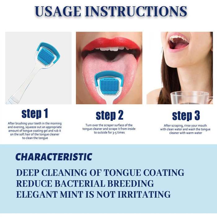Fast Sale-Probiotic Tongue Cleaning Gel Set