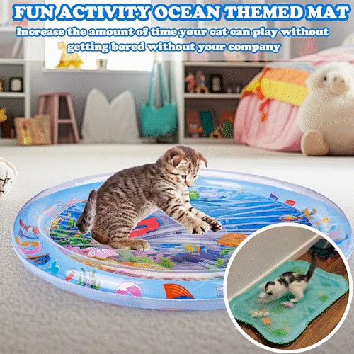 【Summer Hot Sale】Pet Water Sensory Mat