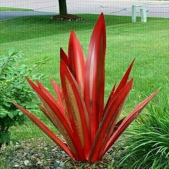 Last Day Promotion- SAVE 70%Anti-rust Metal Tequila Agave Plant