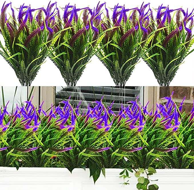 Indoor/outdoor plants - Artificial lavender flowers