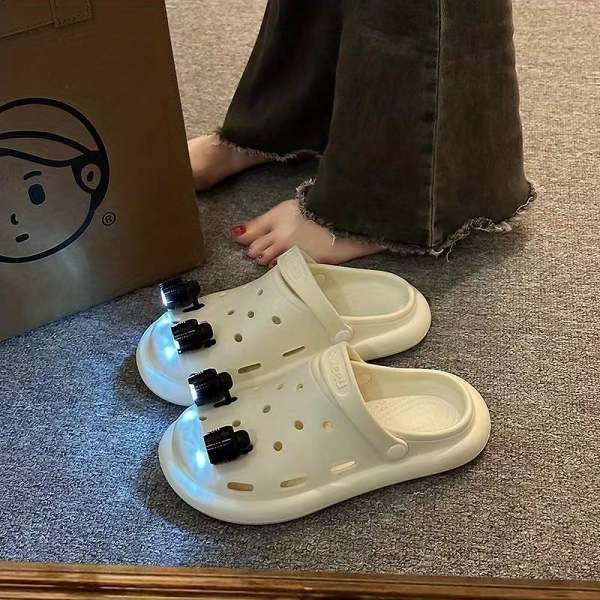 Women's Clogs With Flashlight