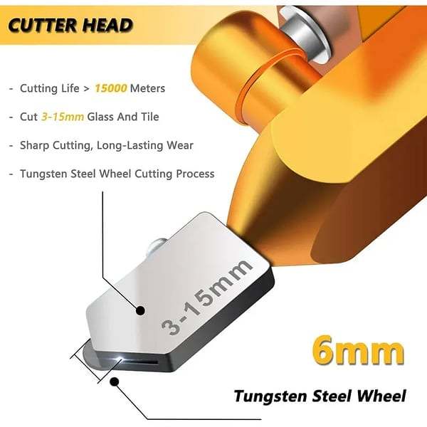 2-in-1 Ceramic & Glass Tile Cutter
