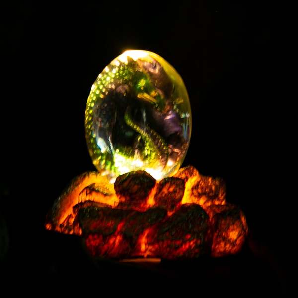 【Last Day 48% OFF】Lava Dragon Egg-Perfect gift for dragon lovers