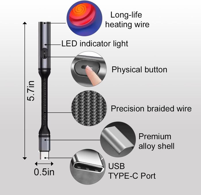 Phone Electronic Lighter