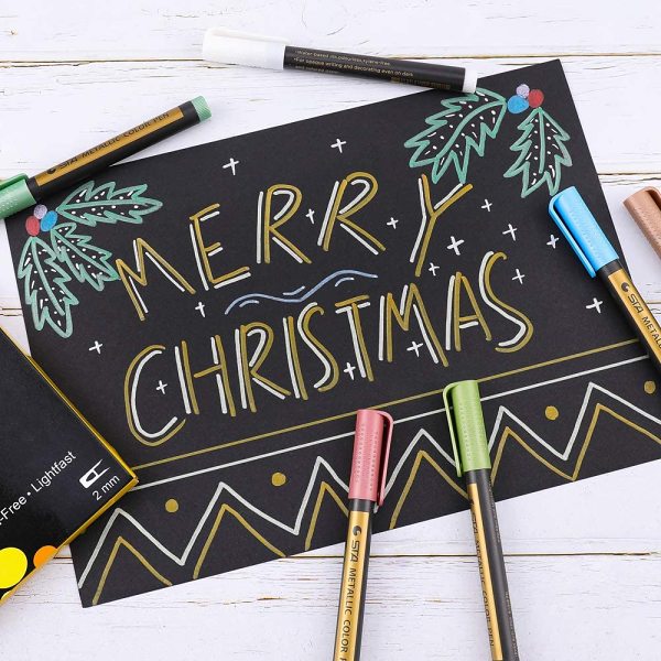 Christmas Hot Sale [50% OFF] Metallic Marker Pens - Set of 8 Color