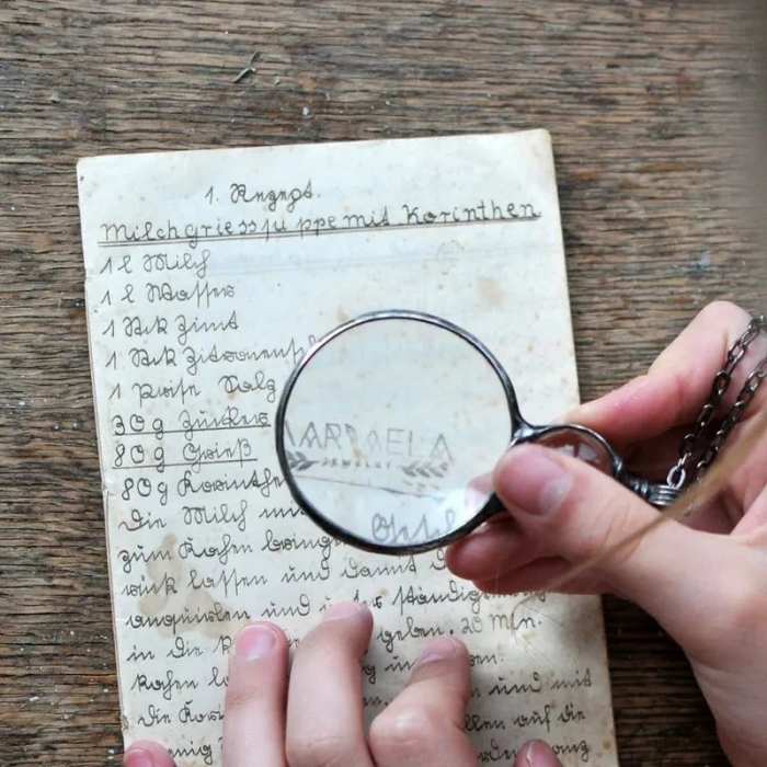 Magnifying Glass Pendant Necklace