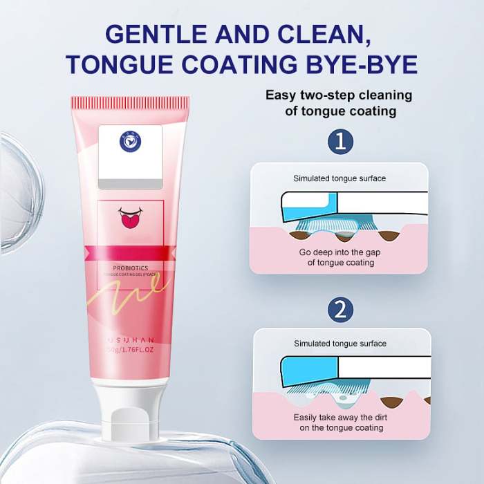 Fast Sale-Probiotic Tongue Cleaning Gel Set