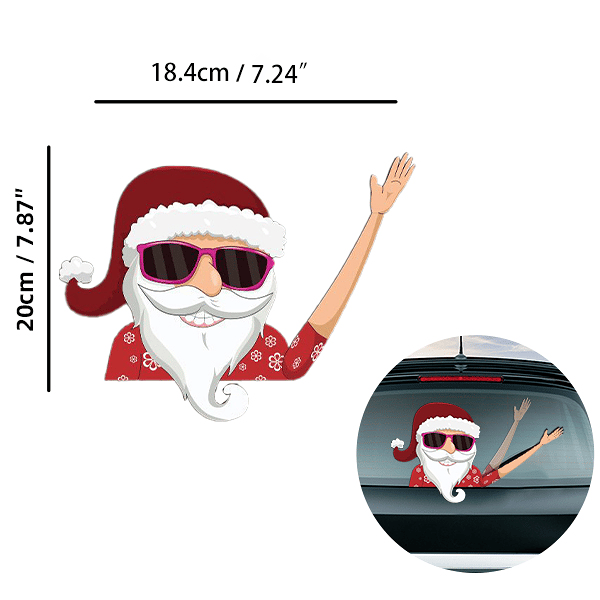 Christmas Car Wiper Sticker