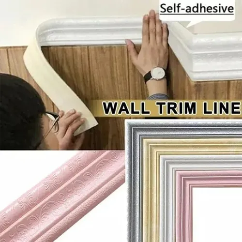 [Last day flash sale45% OFF]  - Self-Adhesive 3D Wall Edging Strip