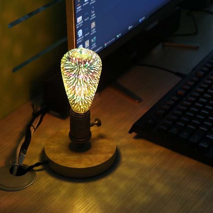 SUMMER SALE 40% OFF3D Fireworks LED Light Bulb