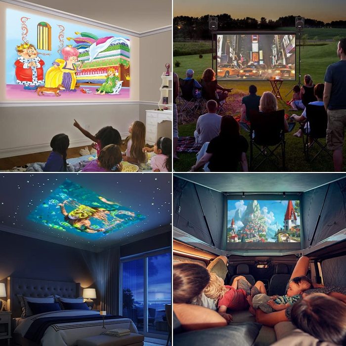 Christmas Pre-Sale Gift 49% OFF Mini 3D Projector