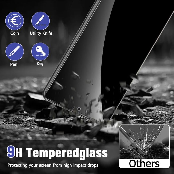 SamsungInvisible Artifact Screen Protector -Dust Free Without Bubbles