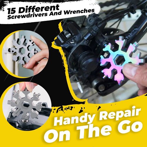 (CHRISTMAS EARLY SALE-48% OFF)18-in-1 Snowflake Multi-tool-BUY 4 GET FREE SHIPPING TODAY!