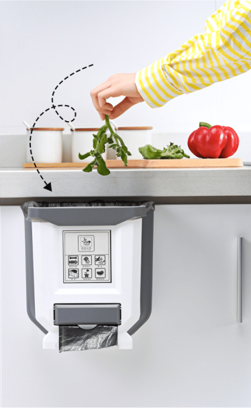 Buy more save more Kitchen hanging foldable bin