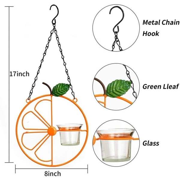 Summer Sale 45% Off -  Oriole Bird Feeder Orange