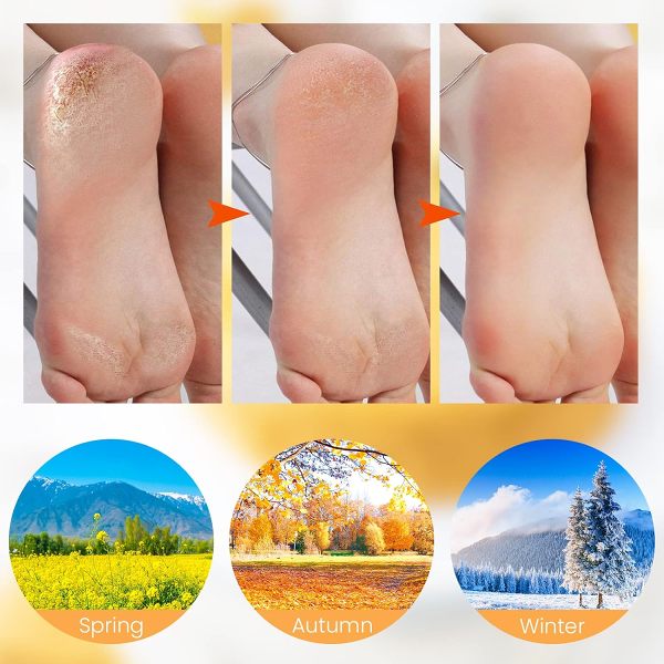 2023 New Sale-Moisturizing Foot Mask Exfoliating Silicone Socks Beach Protective Socks