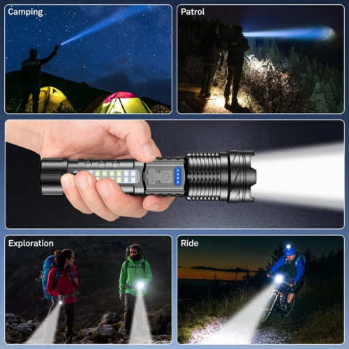 High Power Tactical Flashlight