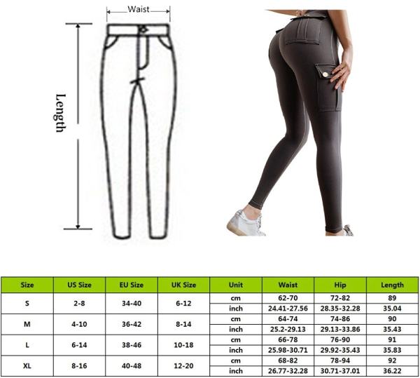 Women's Pocket Sexy Stretch Legging