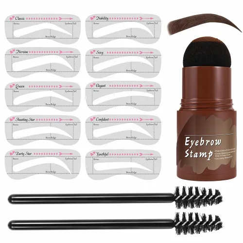 (2023-Christmas Hot Sale) 49% OFF-Perfect Brows Stencil & Stamp Kit