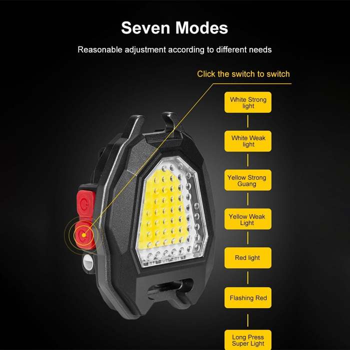 Summer Sale 45% OFF - Keychain Multifunctional Ultra-bright Portable Light Shield