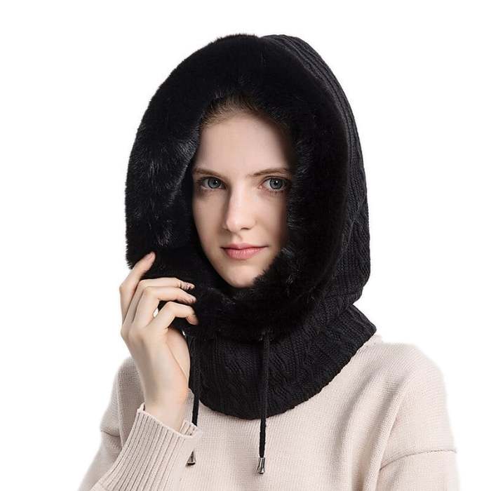 【Christmas Special】Bib face mask integrated cold-proof hood