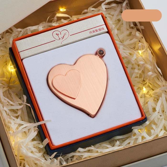 Heart-Shaped Lighter Two Modes Refillable