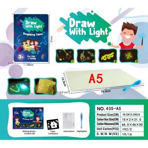 2023-Christmas Hot SaleMagic LED Light Drawing Pad - Release the Creativity of Children!