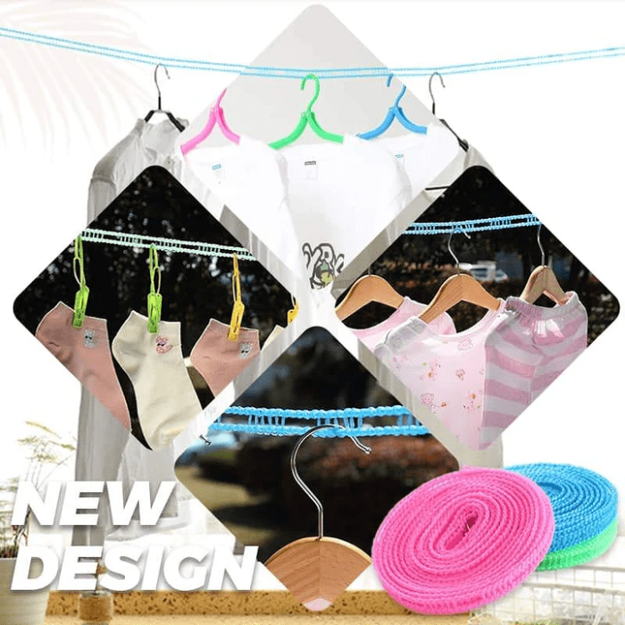 (Last Day Flash Sale-50% OFF)  Portable Windproof Laundry Clothes Dryi