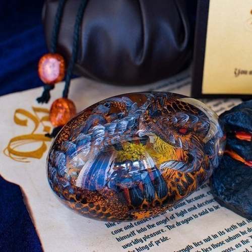 【Last Day 48% OFF】Lava Dragon Egg-Perfect gift for dragon lovers