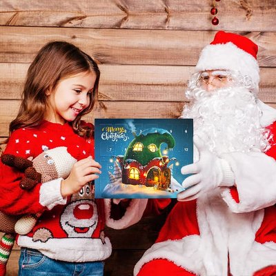 (Early Christmas Sale- 48% OFF)  DIY Christmas Advent Calendar Bracelets Set - Buy 2 Get EXTRA  10％ OFF & FREE SHIPPING