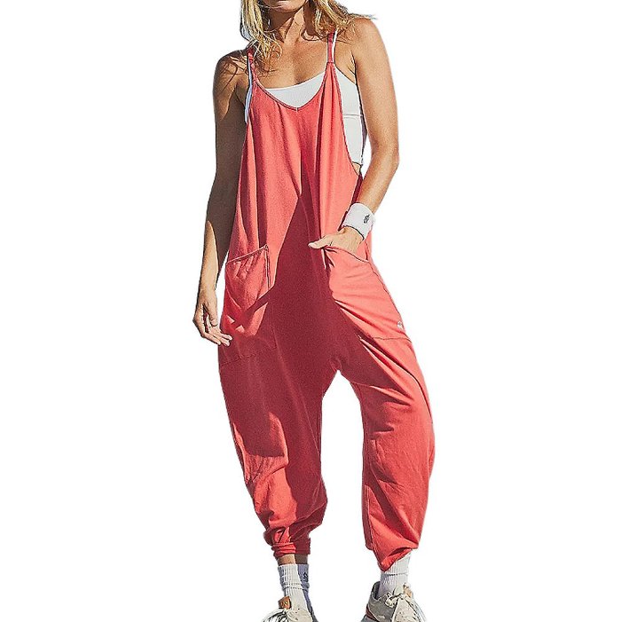 MOTHER'S DAY 49% OFFWide Leg Jumpsuit with Pockets (Buy 2 Free Shipping)