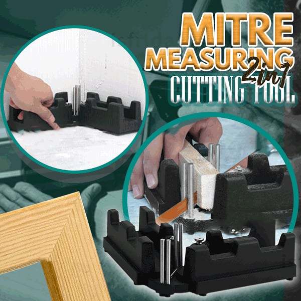 [Last day flash sale45% OFF] Carpenter 2 in 1 Miter Measuring Tool