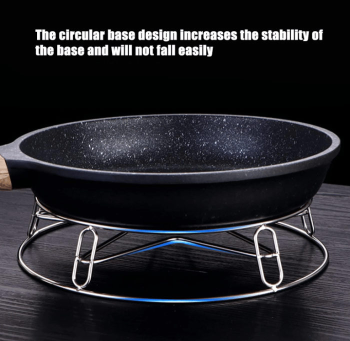 Steam Cooker Rack Instant Pot Trivet & Anti Rust Stainless Steel Pot Rack