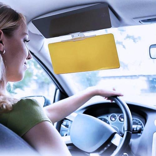 2 in 1 Car Sun Visor - Day and Night Anti-Glare & Anti UV HD Visor