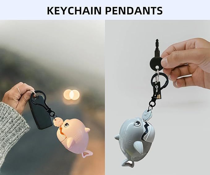 Special OfferInteresting Pull-String DesignShark Keyrings