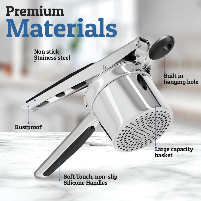 2024 Hot Sale 49% OFFStainless Steel Potato Ricer