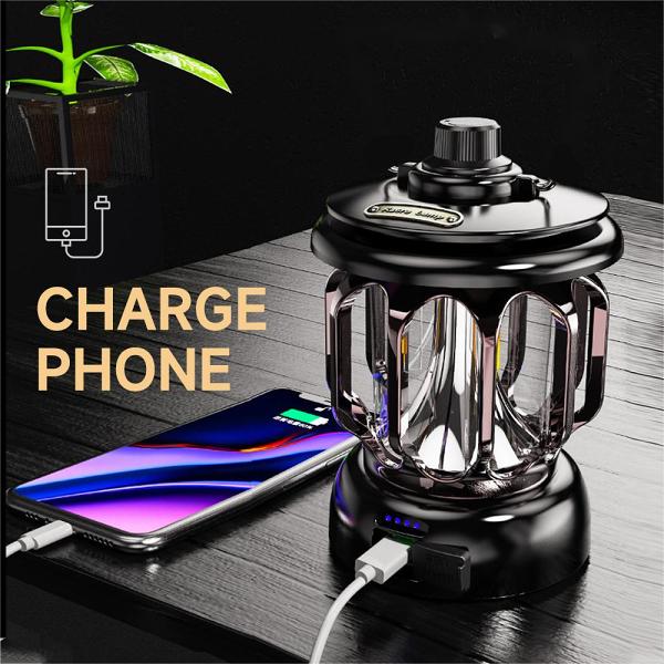 (Last Day Promotion-SAVE 50% OFF) Portable Retro LED Camping Lantern -