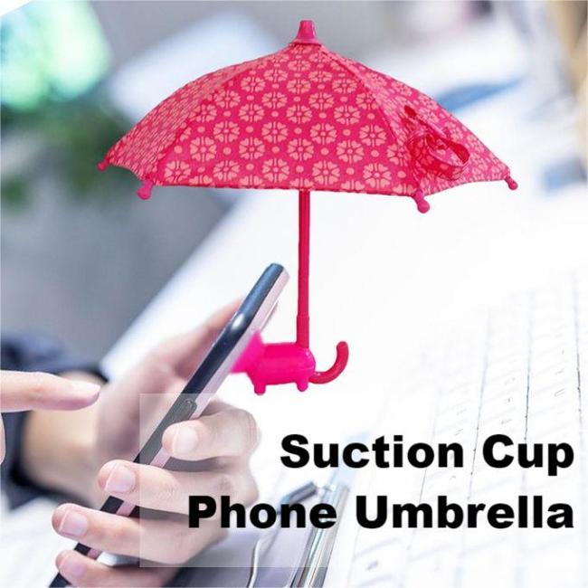 Summer Hot SaleSuction Cup Phone Umbrella