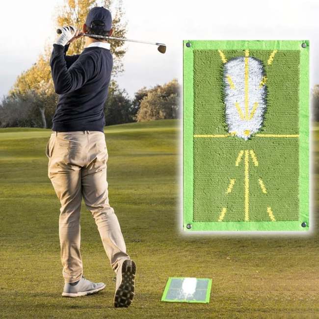 Golf Training Mat for Swing Detection Batting