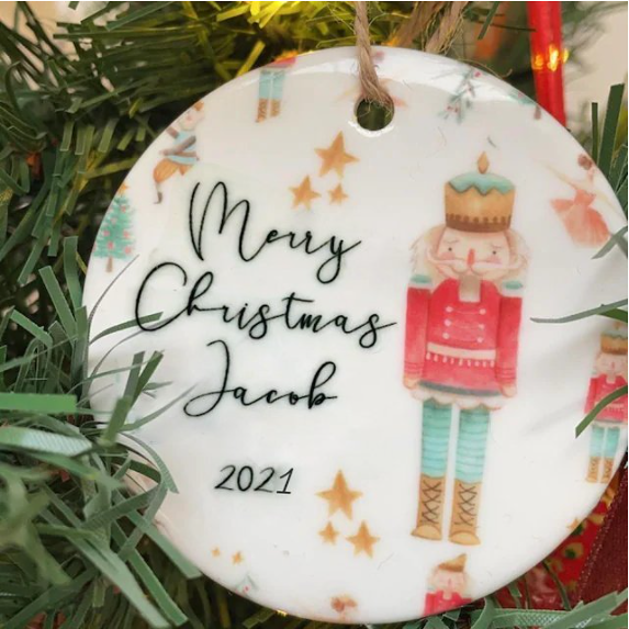 Personalized Christmas tree ornaments-Your exclusive gift(Buy