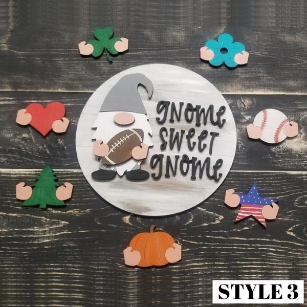 Cute Gnomes Door Hanger