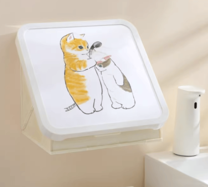 Bathroom Mural Storage Box