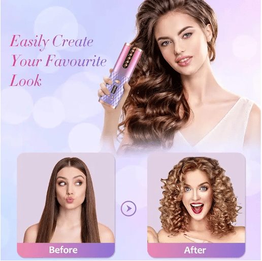 Cordless Automatic Hair Curler