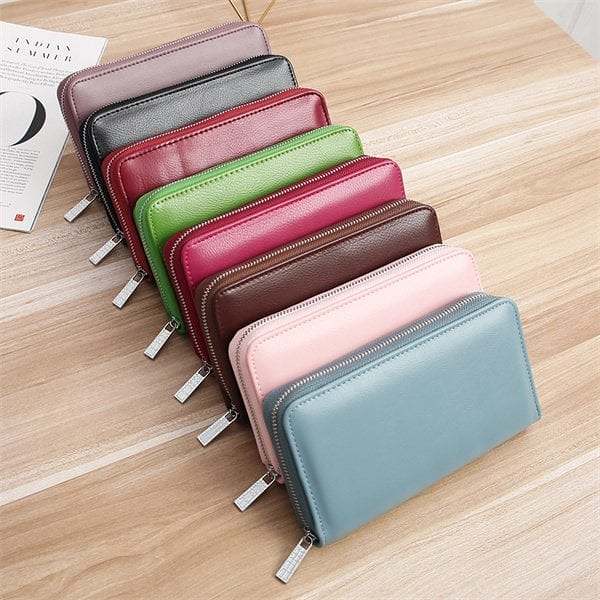 -2023 New Unisex Anti-Credit Card Fraud Multi-compartment Wallet