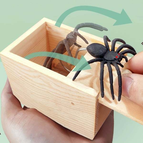 (Hot Sale Now) Super Funny Crazy Prank Gift Box Spider Special gifts for friends/family!