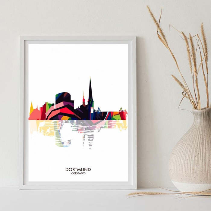 Home Decor Abstract Minimalist Colorful Canvas Poster