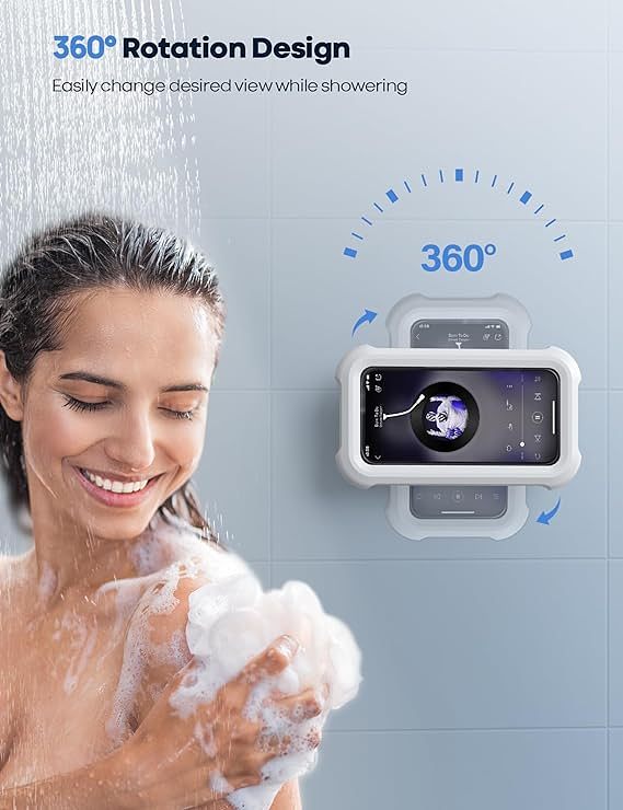 Shower Phone Holder Waterproof