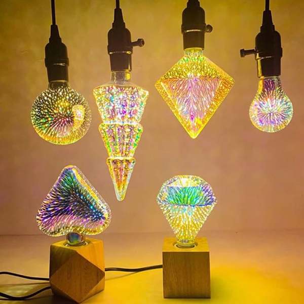 SUMMER SALE 40% OFF3D Fireworks LED Light Bulb