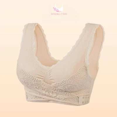 Comfy Corset Adjustable Bra Front Cross Side Buckle Lace Bras